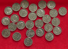 ROMANIA 5 BANI COLLECTION LOT ROMANIA 5 BANI 1966 26PC 46G -