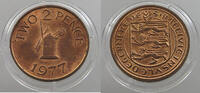 GUERNSEY 2 PENCE Elizabeth II. (1952-2022) -