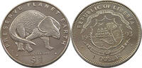 LIBERIA DOLLAR PROTOCERATOPS -