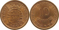 ST. THOMAS AND PRINCE 10 CENTAVOS -