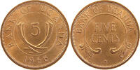 UGANDA 5 CENTS -