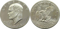 DOLLAR 1971 S UNITED STATES OF AMERICA EISENHOWER SILVER PROOF