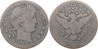 UNITED STATES OF AMERICA QUARTER BARBER -