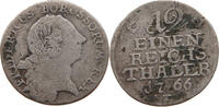 BRANDENBURG PREUSSEN 1/12 TALER Friedrich II. 1740-1786. -