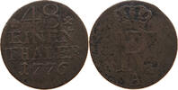 BRANDENBURG PREUSSEN 1/48 TALER Friedrich II. (1740-1786) -
