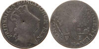 BRANDENBURG PREUSSEN 6 GRÖSCHER Friedrich II. 1740-1786 -