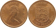 JERSEY 1/2 NEW PENNY Elizabeth II. (1952-2022) -