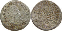 3 KREUZER 1638 GRAZ HAUS HABSBURG Ferdinand III. 1637-1657 SS-VZ