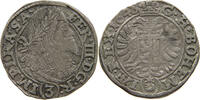 3 KREUZER 1648 PRAG HAUS HABSBURG Ferdinand III. 1637-1657 SS