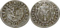 SALZBURG ERZBISTUM 2 KREUZER Johann Ernst von Thun und Hohenstein, 1687-1709 -