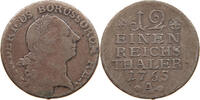 BRANDENBURG PREUSSEN 1/12 TALER Friedrich II. (1740-1786) -