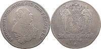 BRANDENBURG BAYREUTH ANBACH 1/2 TALER Wilhelm II. 1786-1797 -