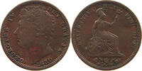 GREAT BRITAIN 1/2 HALF FARTHING GEORGE IV. (1820-1830) -