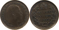 GREAT BRITAIN 1/3 THIRD FARTHING Edward VII. (1901 - 1910) -