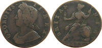 GREAT BRITAIN HALFPENNY George II. 1727-1760. -