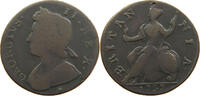 GREAT BRITAIN HALFPENNY George II. 1727-1760. -