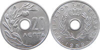 GREECE 20 LEPTA Paul I. (1947-1964) -