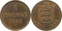 GUERNSEY DOUBLE George V. (1910-1936) -