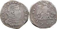 ITALY STATES SICILY 4 TARI Felipe III. (1598-1621) -