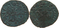 NAMUR COMTÉ billon double mite Guillaume II. (1391-1418) -