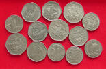 BARBADOS  COLLECTION LOT BARBADOS 13PC 90G DIV. 15,00 EUR  plus 5,99 EUR verzending