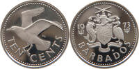 BARBADOS 10 CENTS 1973 PROOF 7,00 EUR  plus 5,99 EUR verzending