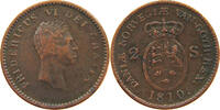 DENMARK 2 SKILLING Frederik VI. 1808-1839. -