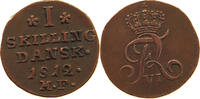 DENMARK SKILLING Frederik VI. 1808-1839. -