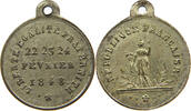 FRANCE MEDAILLE 1848 MEDAILLE JOURNEES DES 22 23 24 FEVRIER 1848 VZ 40,00 EUR  plus 5,99 EUR verzending