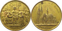 Köln Medaille Fertigstellung des Domes -