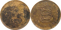 GUERNSEY 4 DOUBLES George VI. (1936-1952) -