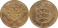 GUERNSEY 8 DOUBLES Elizabeth II. (1952-2022) -