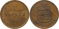 GUERNSEY DOUBLE George VI. (1936-1952) -