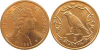 ISLE OF MAN 2 PENNY Elizabeth II. (1952-2022) -