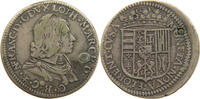 ITALY STATES TOSCANA TESTONE Nicolo Francesco di Lorena, 1634-1635. -