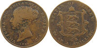 JERSEY 1/26 SHILLING Victoria 1837-1901 -