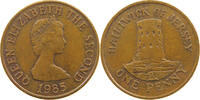 JERSEY PENNY Elizabeth II. (1952-2022) -