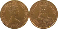 JERSEY PENNY Elizabeth II. (1952-2022) -