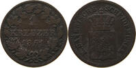 BAYERN KREUZER Maximilian II. Joseph (1848-1864) -