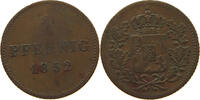 BAYERN PFENNIG Maximilian II. Joseph (1848-1864) -