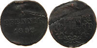 BAYERN PFENNIG Maximilian II. Joseph (1848-1864) -