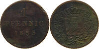 BAYERN PFENNIG Maximilian II. Joseph (1848-1864) -