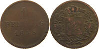 BAYERN PFENNIG Maximilian II. Joseph (1848-1864) -