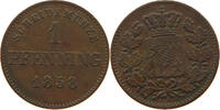 BAYERN PFENNIG Maximilian II. Joseph (1848-1864) -