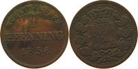 BAYERN PFENNIG Maximilian II. Joseph (1848-1864) -