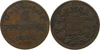 BAYERN PFENNIG Maximilian II. Joseph (1848-1864) -
