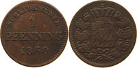 BAYERN PFENNIG Maximilian II. Joseph (1848-1864) -