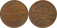 BAYERN PFENNIG Maximilian II. Joseph (1848-1864) -