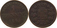 BAYERN PFENNIG Maximilian II. Joseph (1848-1864) -