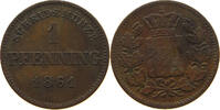 BAYERN PFENNIG Maximilian II. Joseph (1848-1864) -